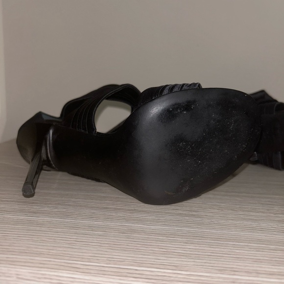 Giuseppe Zanotti - Satin Bow Black Sandals - 35 - Picture 8 of 11